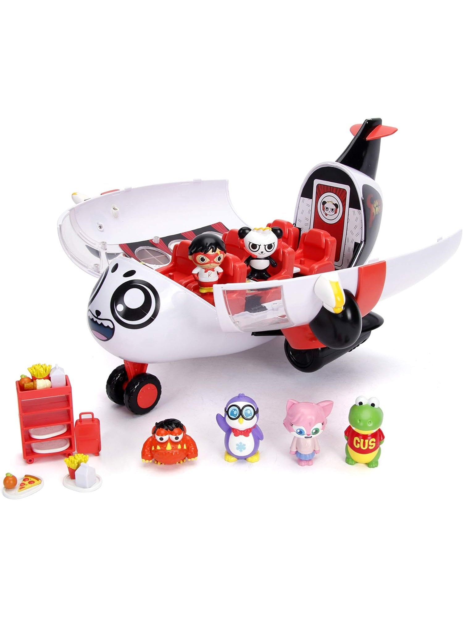 Ryan's World Combo Panda Airplane Set
