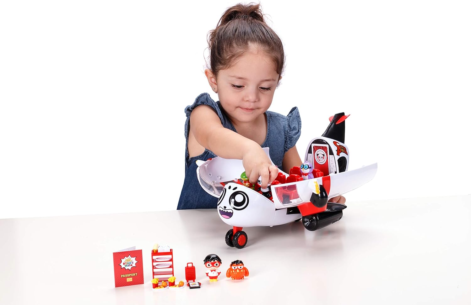 Ryan's World Combo Panda Airplane Set
