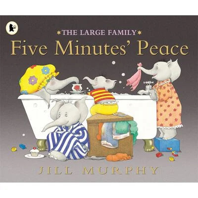 The Large Family: Five Minutes' Peace - Jill Murphy (Paperback)