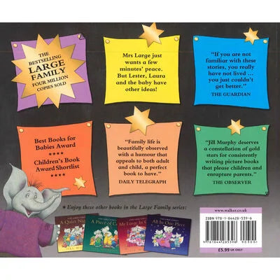 The Large Family: Five Minutes' Peace - Jill Murphy (Paperback)
