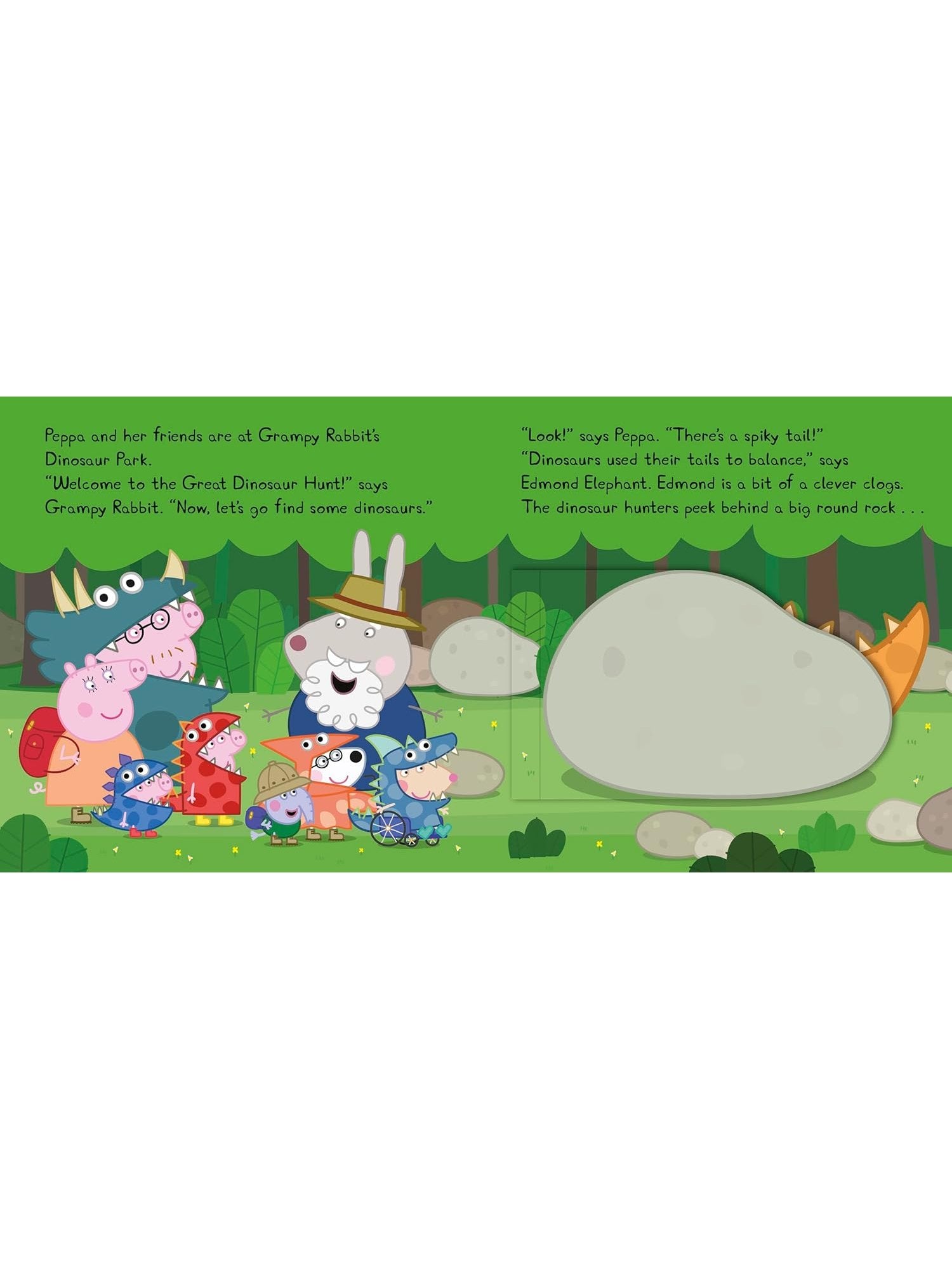 Peppa Pig: Peppa’s Great Dinosaur Hunt: A Lift-the-Flap Book (Hardcover)