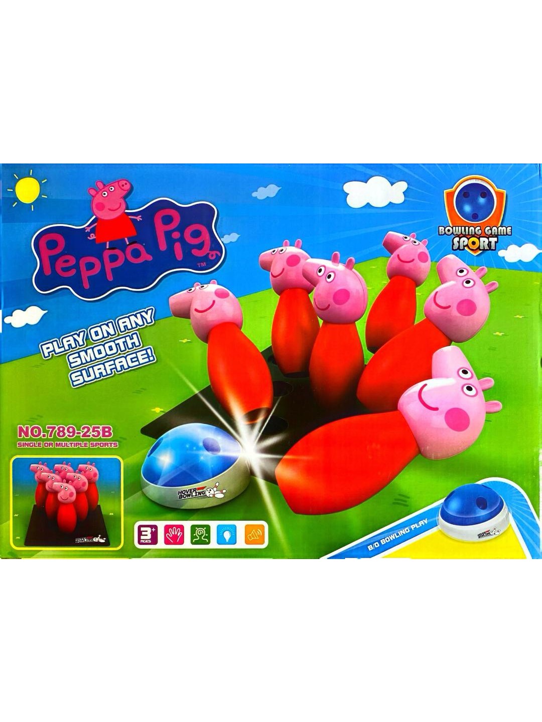 Peppa Pig Bowling Sport Game