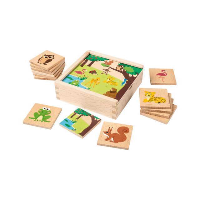 Play Wooden Memory Game 21pcs