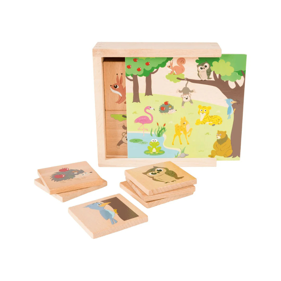 Play Wooden Memory Game 21pcs