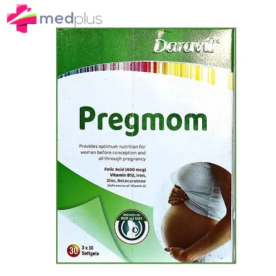 DARAVIT PREGMOM * 30 SOFTGEL