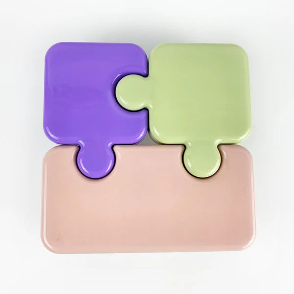 Puzzle Block Lunch Box (2 colors available)
