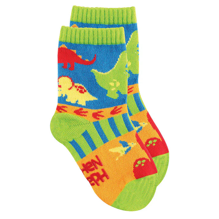 Stephen Joseph Toddler Socks - Dino (3 sizes available)
