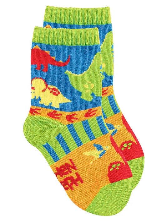 Stephen Joseph Toddler Socks - Dino (3 sizes available)