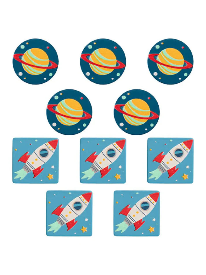 Magnetic Tic Tac Toe - Rocket