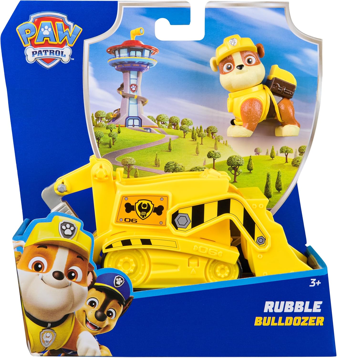 PAW Patrol Rescue Wheels Vehicle Rubble Bulldozer