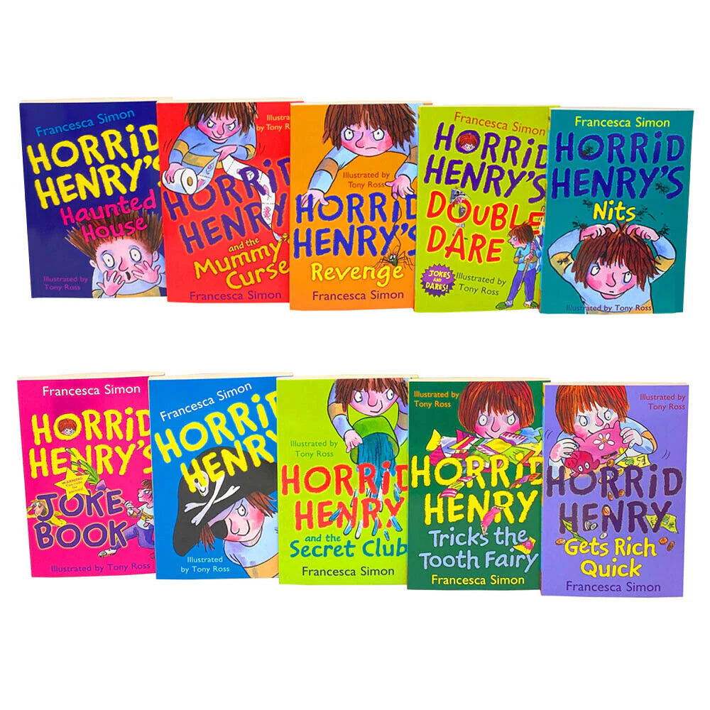 Horrid Henry's 10 Set Collection - Francesca Simon and Tony Ross