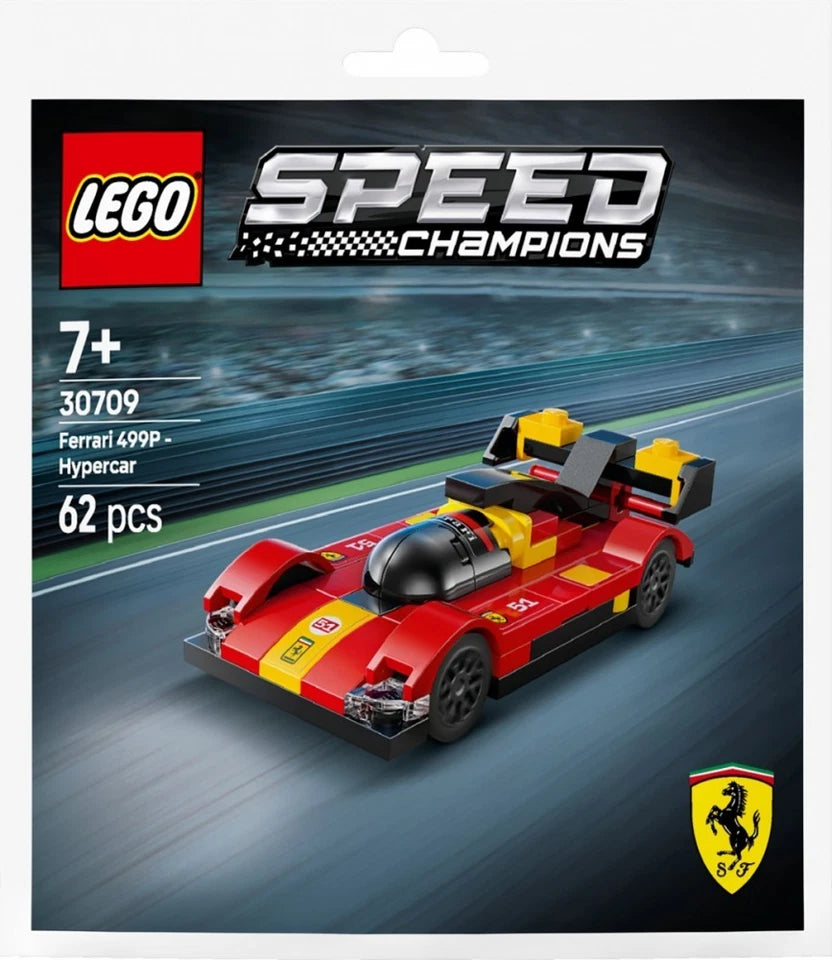 LEGO SPEED CHAMPIONS Ferrari 499P Hypercar 30709 - 62 Parts