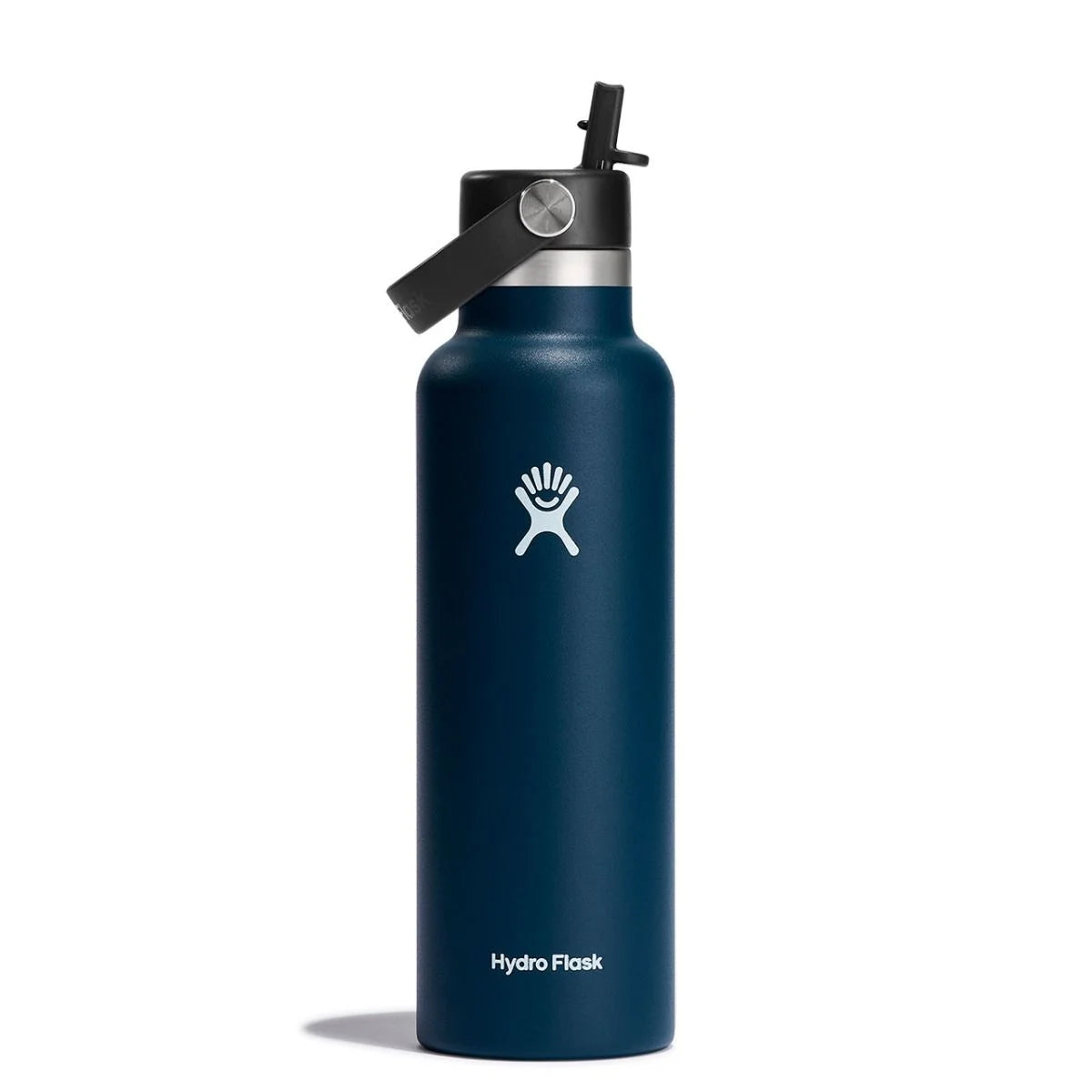 Hydro Flask 21 Oz Standard Mouth Bottle with Flex Straw Cap - 621mL (2 colors available)