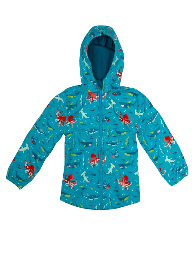 Boys Stephen Joseph Raincoats - Shark (4 Sizes Available)