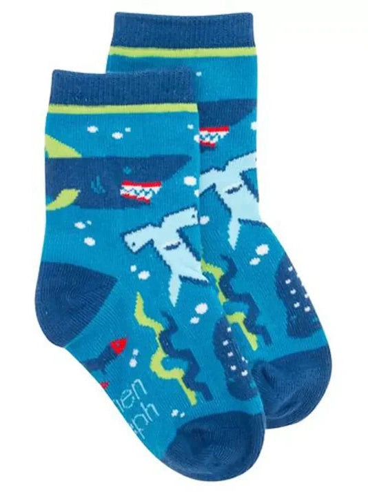 Stephen Joseph Toddler Socks - Shark (3 sizes available)