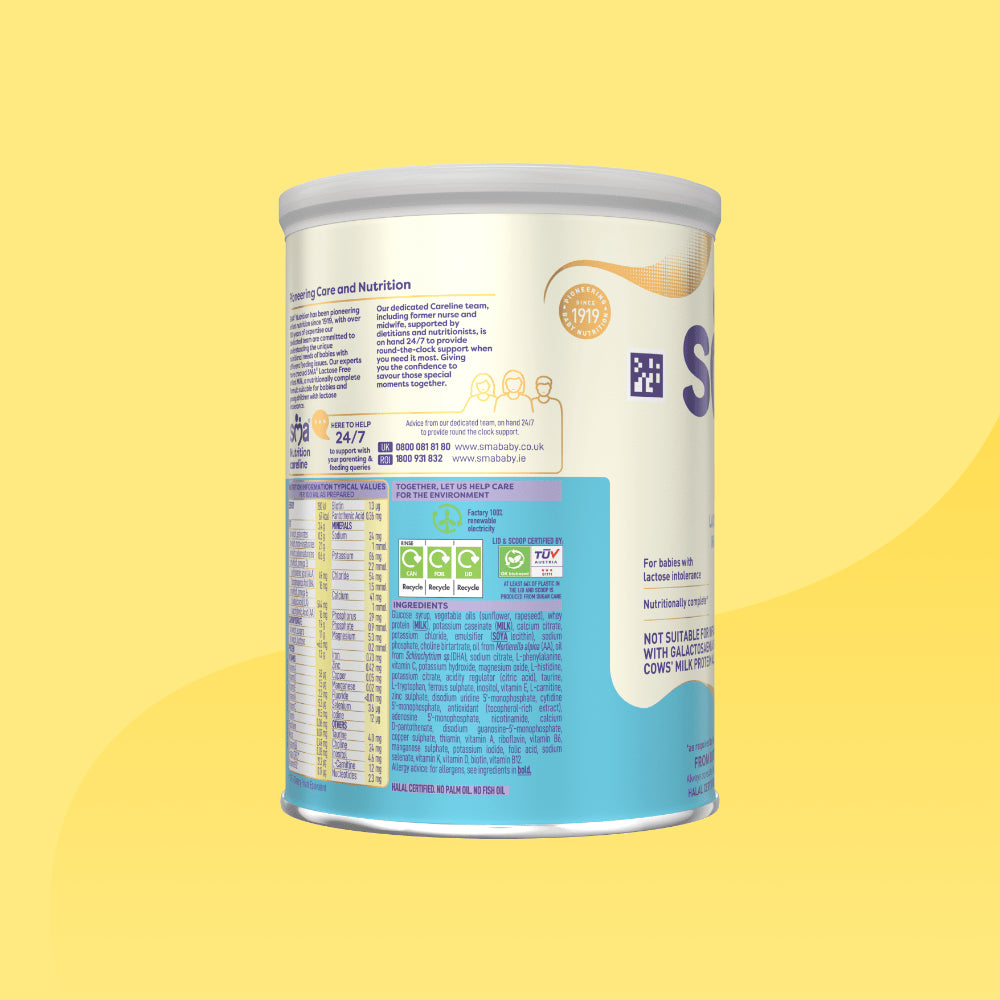 SMA LF® Lactose Free Infant Milk Powder - 400g