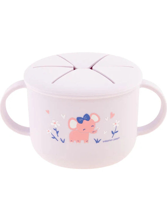 Stephen Joseph Silicone Snack Cup (Available in 5 different designs)