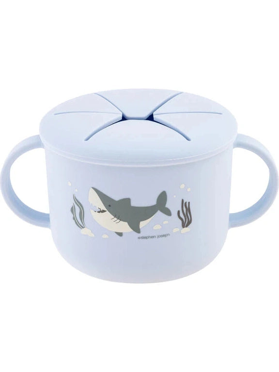 Stephen Joseph Silicone Snack Cup (Available in 5 different designs)