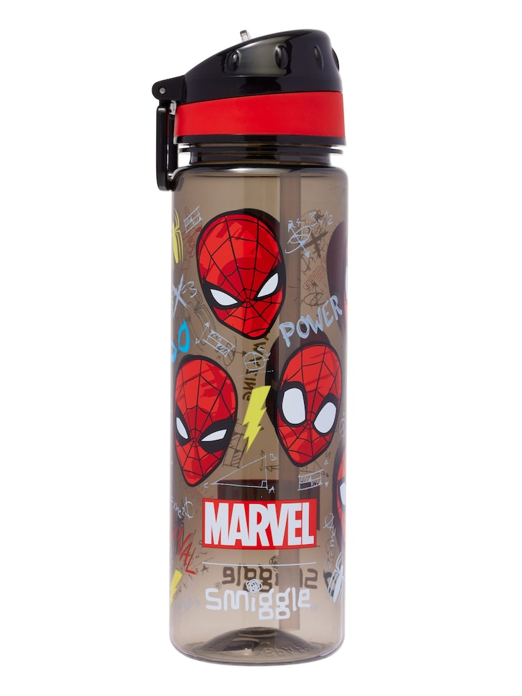 Smiggle Spider-Man Drink Up Plastic Drink 650ML