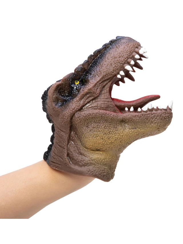 Schylling Dinosaur Hand Puppet (Available in 2 Colors)