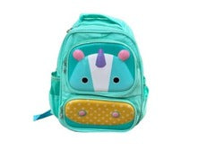 13” Unicorn Girl's School Bag - Teal
