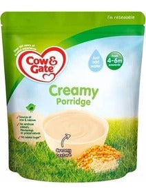 Cow & Gate Creamy Porridge Cereal (from 4-6months onwards) - 125g