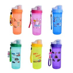 Sacvin Senior School Transparent Water Bottle - 650ml (6 colors available)