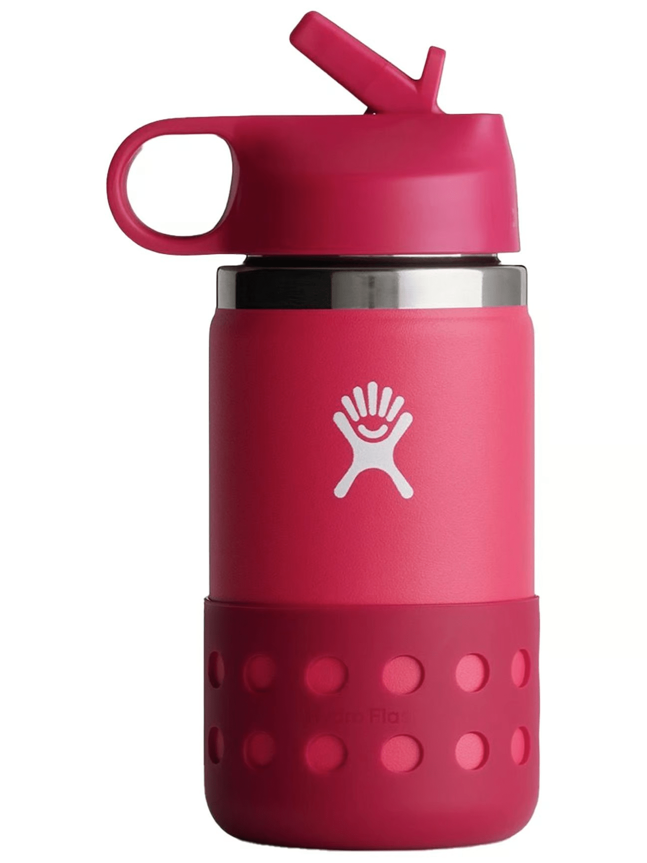 Hydro Flask 12 Oz Kids Wide Mouth Straw Lid and Boot -354mL - For ages 3+. (2 colors available)