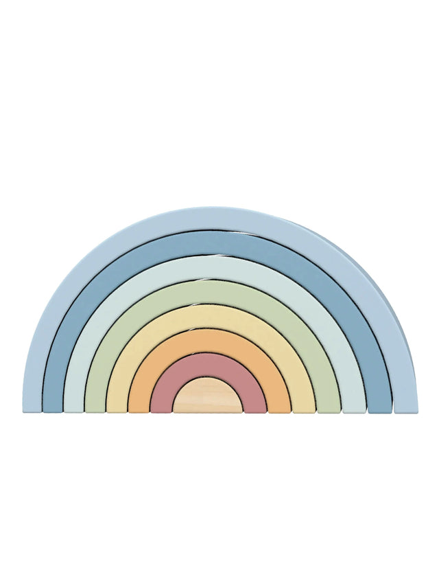 Tooky Toy Wooden Rainbow Stacker