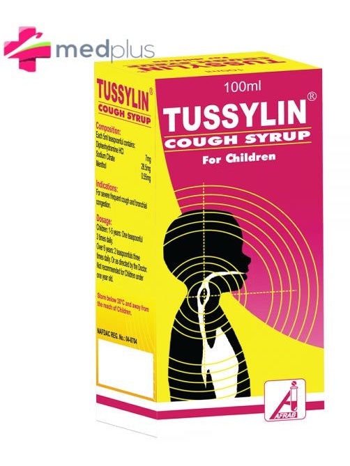TUSSYLIN COUGH SYRUP CHILDREN 100ML