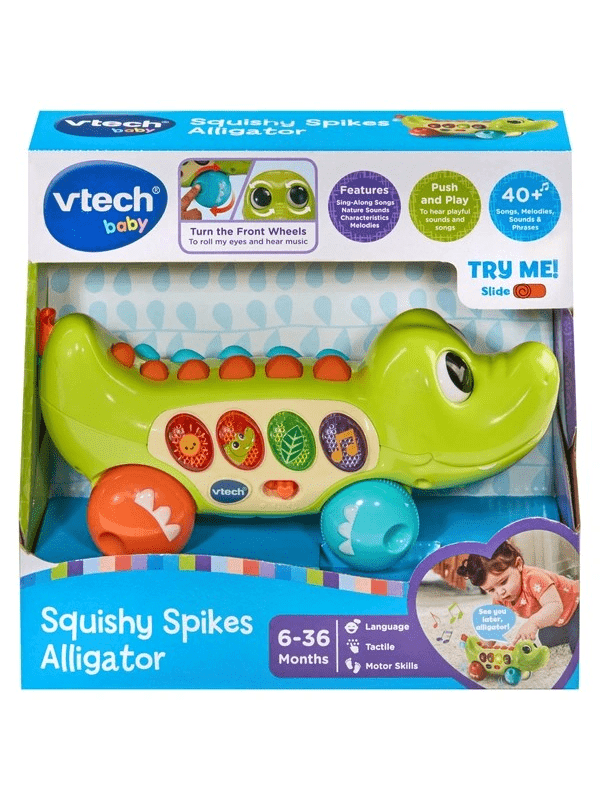 VTech Baby Squishy Spikes Alligator