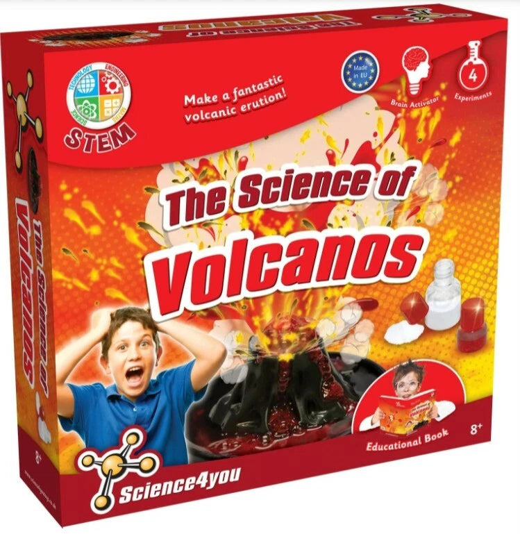 The Science for Volcanos- 8years +