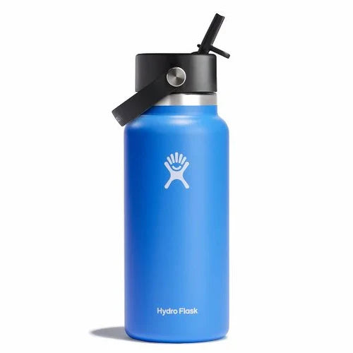 Hydro Flask 32 0z Wide Flex Straw Cap - 946ml (Available in 7 colors)