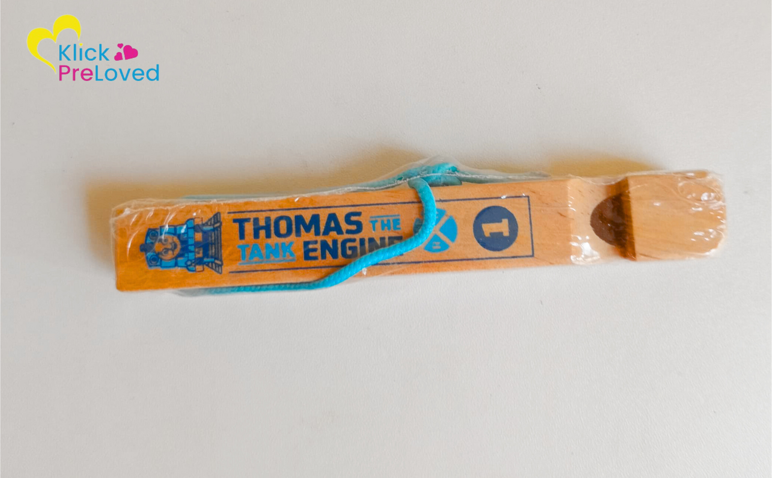 PreLoved Thomas the Tank Engine Wooden Train Whistle (Brand New)