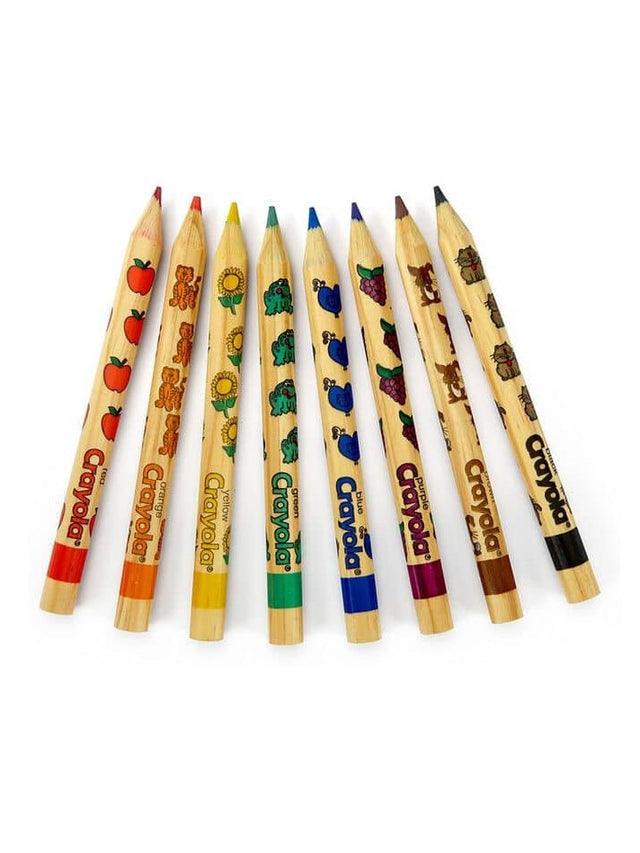 Crayola Pre-Sharpened Write Start Colored Pencils, 8 count