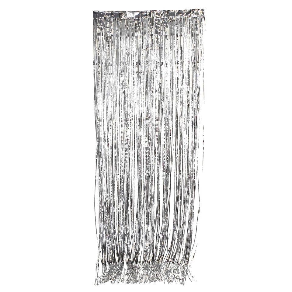Party Supply Metallic Foil Fringe Curtain Decorations