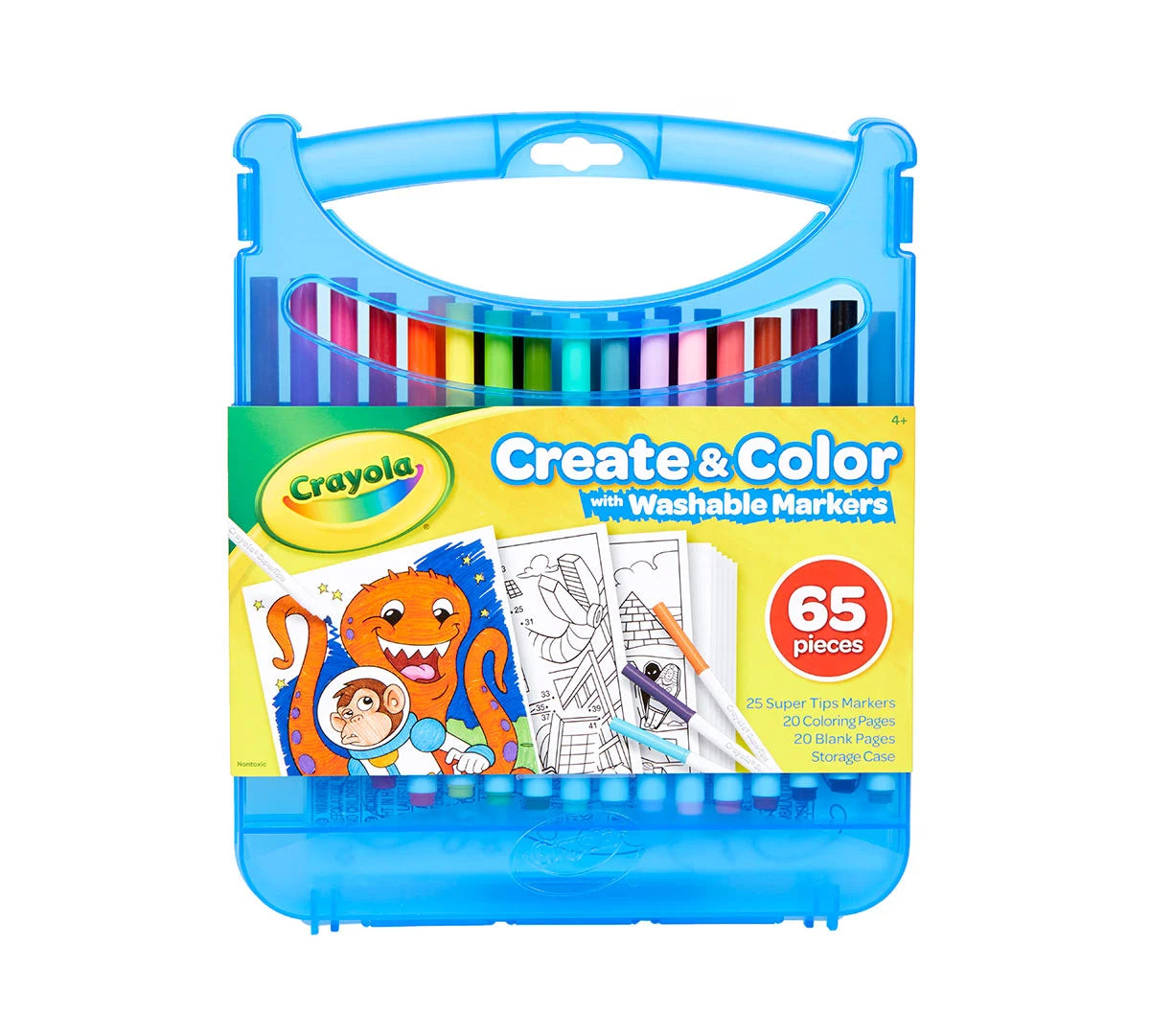 Create and Color with Super Tips Washable Markers 65 Pieces