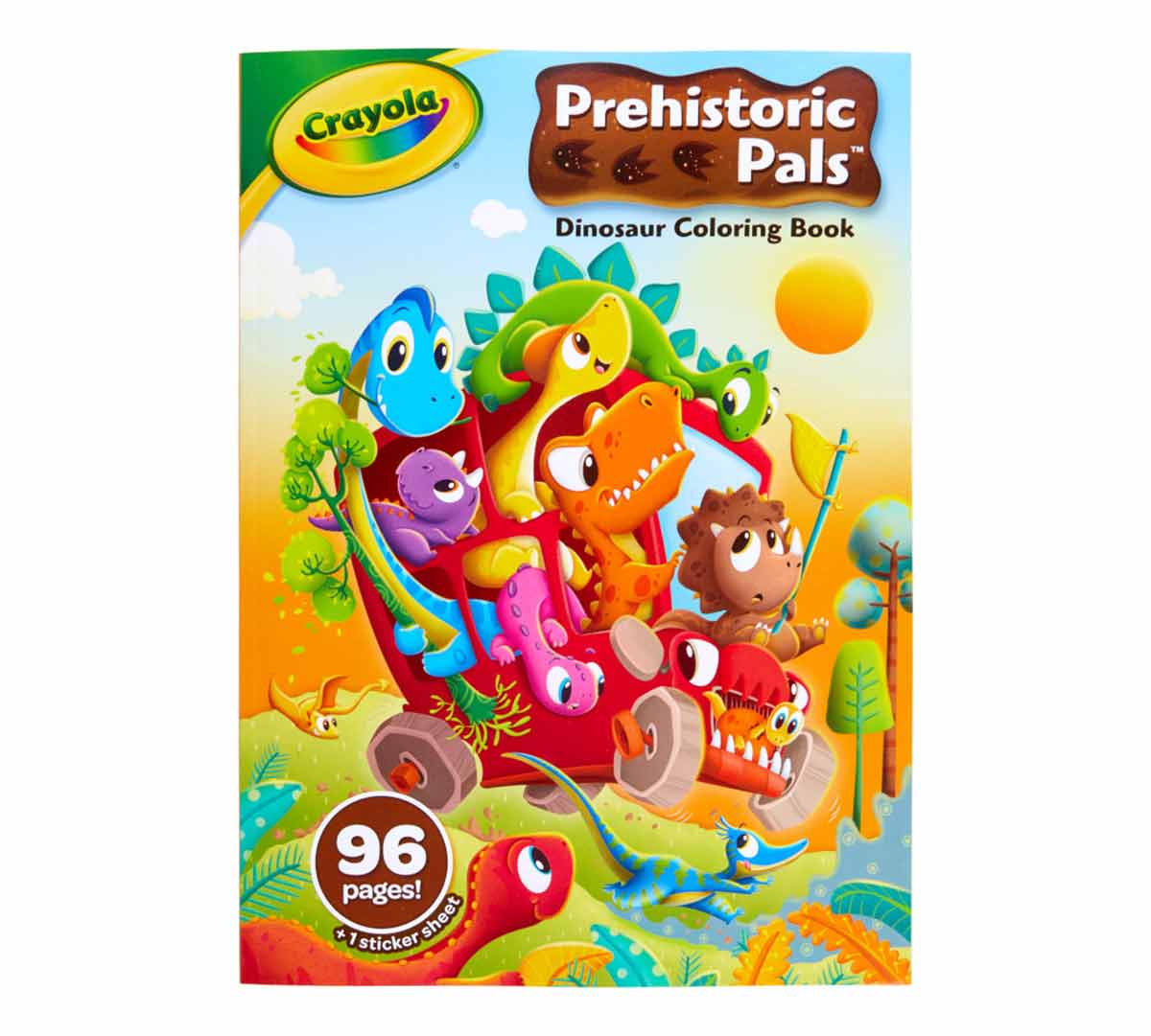 Crayola Prehistoric Pals Dinosaur Coloring Book