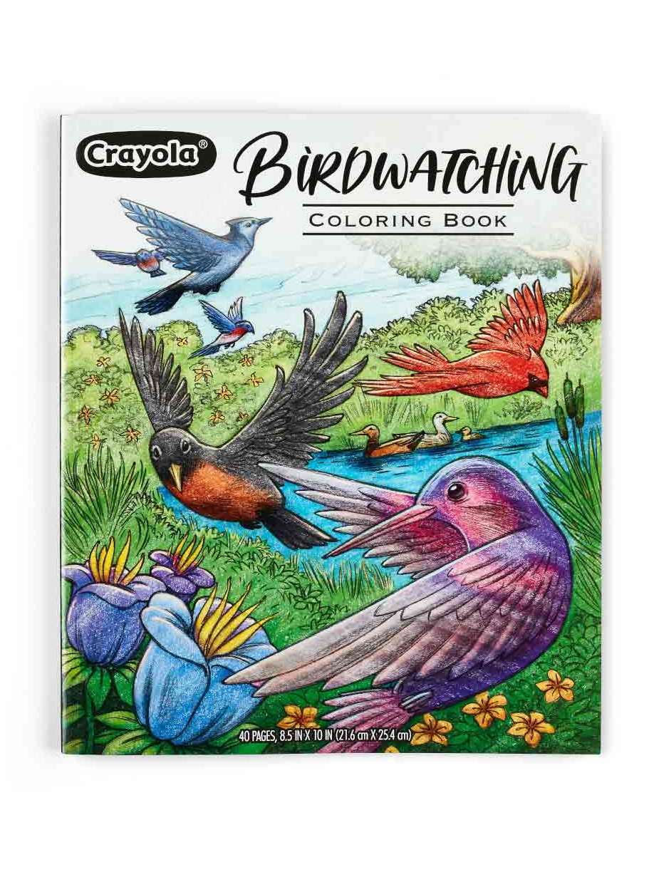 Crayola Bird Watching Coloring Book