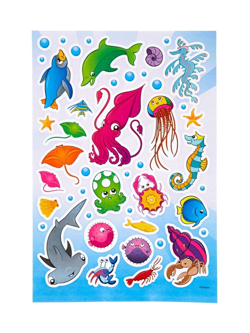 Crayola Deep Sea Friends Coloring Book