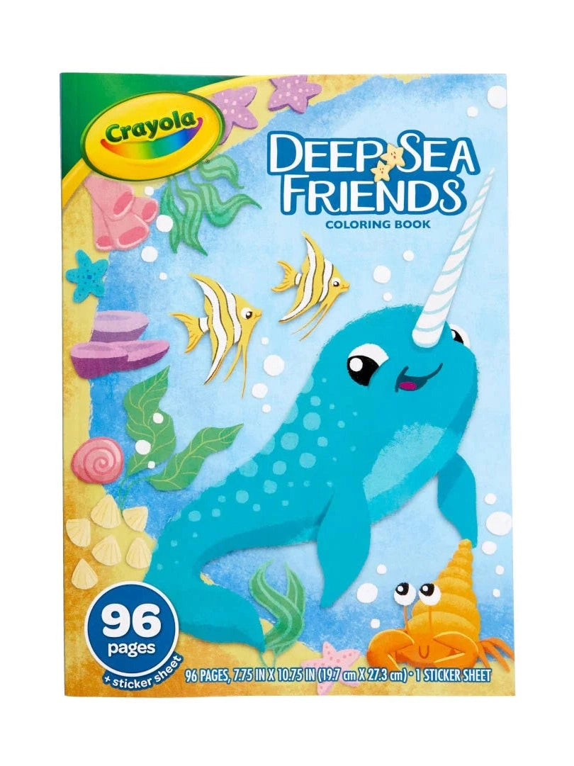 Crayola Deep Sea Friends Coloring Book