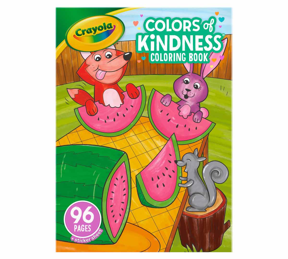 Crayola Colors of Kindness Coloring Book, 96 pages