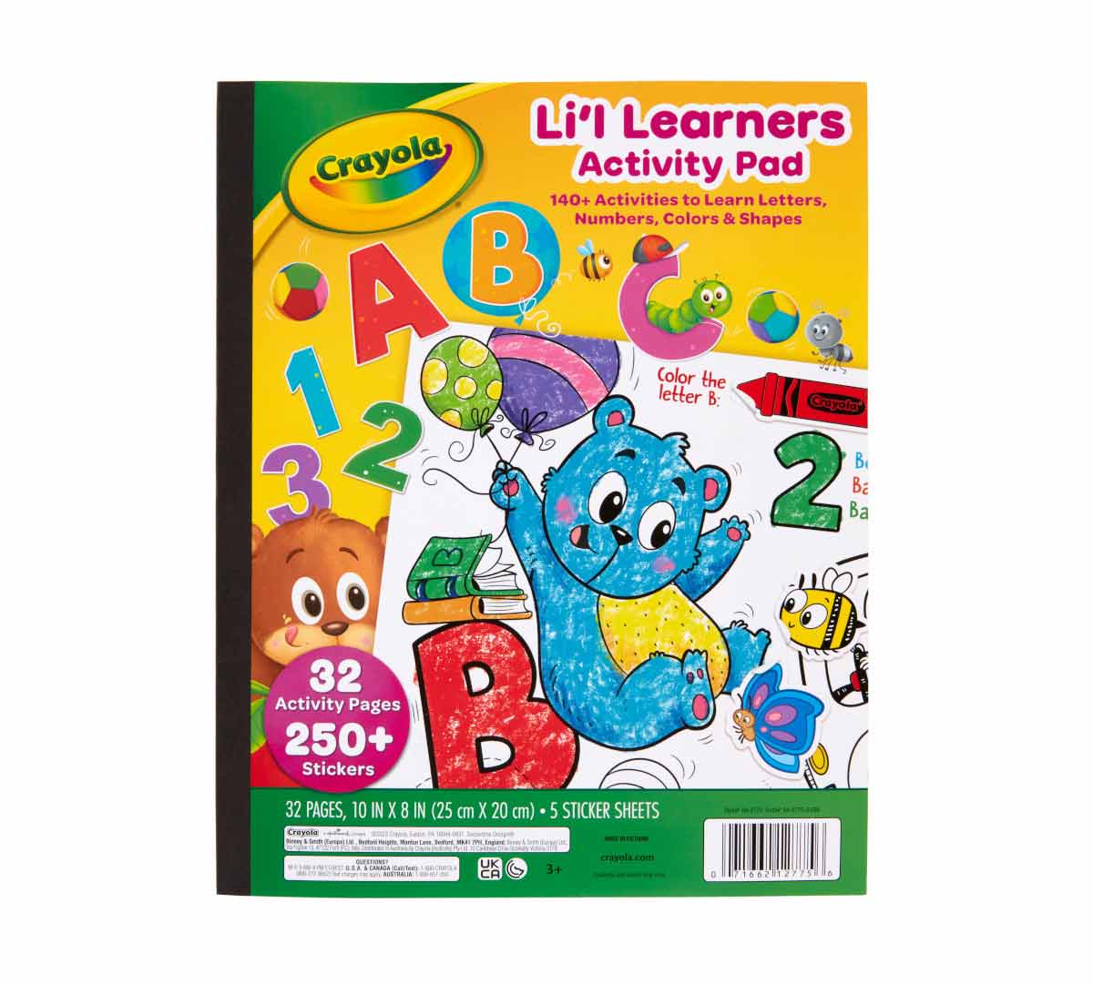 Crayola Lil' Learners Activity Pad, 32 Pages