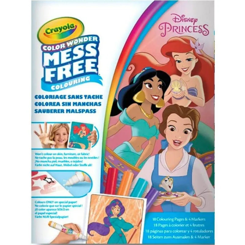 Crayola Color Wonder-Disney Princess 2 Mess-Free Colouring Book