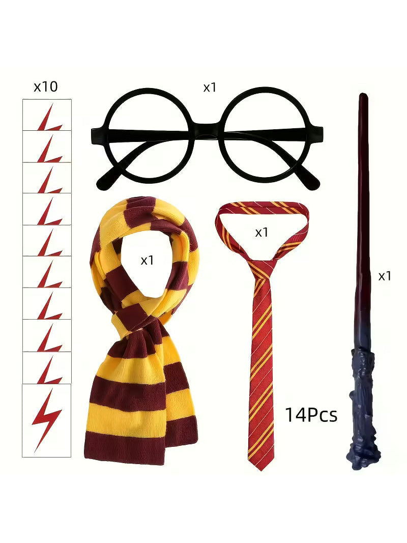 Harry Potter Wizard Costume Accessories Set