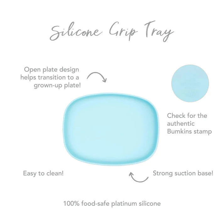 Bumkins Silicone Grip Tray (4 colors available)