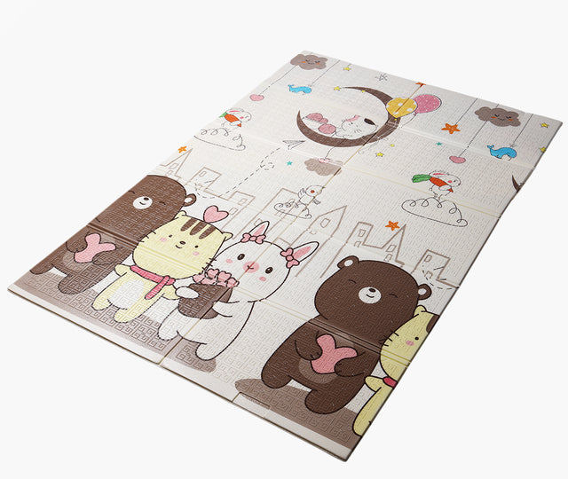 Kids Playmat Double Sided- Kiddies Track/Cat
