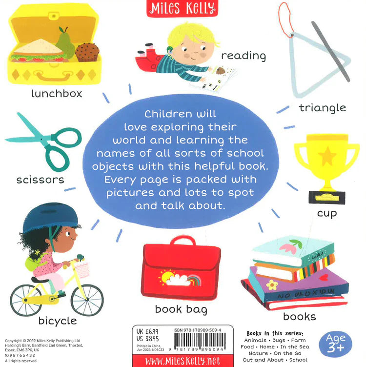 100+ First Words School - Miles Kelly (Paperback)