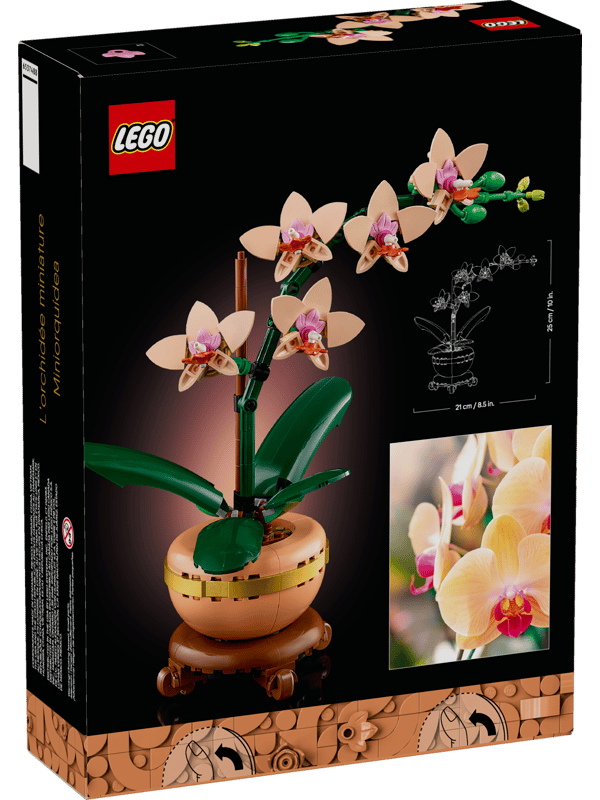 LEGO The Botanical Collection Mini orchid 10343 - 274 Parts