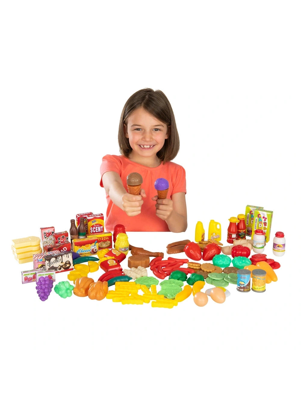 Kitchen Corner Play Food Set 120 Pieces